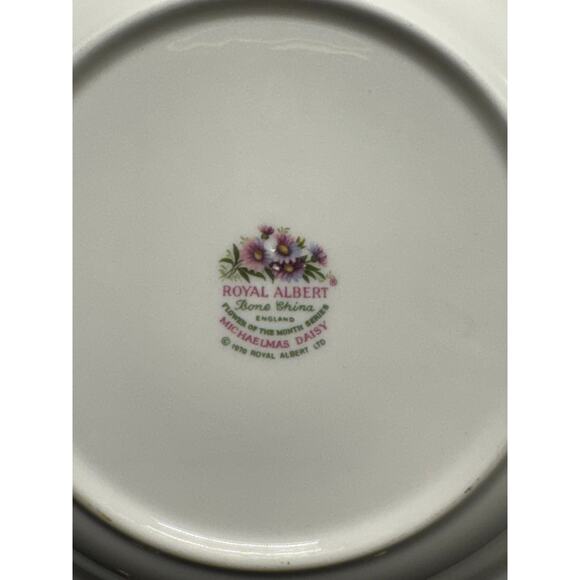 Royal Albert Bone China September Bowl & Duchess September Teacup – Daisies - Picture 15 of 15